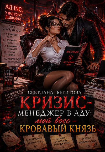 Книга. "Кризис-менеджер в Аду: мой босс &mdash; Кровавый Князь" читать онлайн