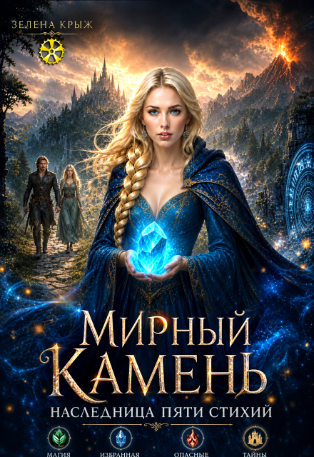 Книга. "Мирный камень: наследница пяти стихий" читать онлайн