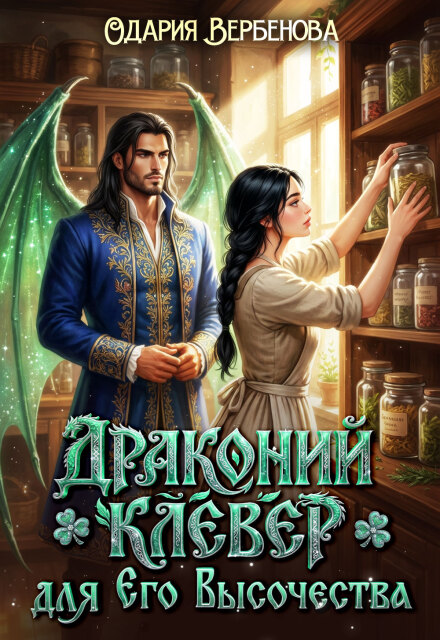 Книга. "Драконий клевер для Его Высочества" читать онлайн