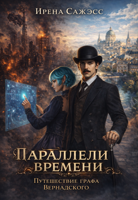 Книга. "Параллели времени. Путешествие графа Вернадского" читать онлайн