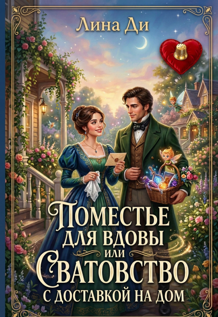 Книга. "Поместье для вдовы или сватовство с доставкой на дом " читать онлайн