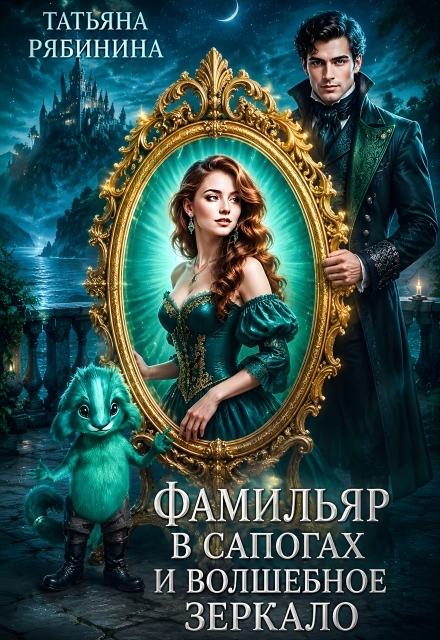 Обложка книги "Фамильяр в сапогах и волшебное зеркало"