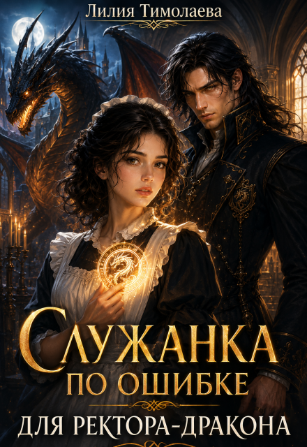 Книга. "Служанка по ошибке для ректора-дракона" читать онлайн