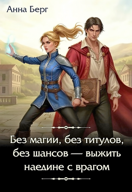 Книга. "Без магии, без титулов, без шансов &mdash; выжить наедине с врагом" читать онлайн