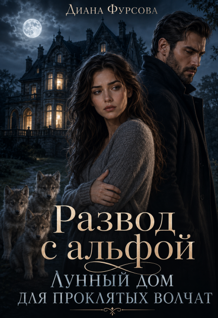 Книга. "Развод с альфой. Лунный дом для проклятых волчат" читать онлайн