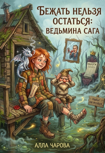 Книга. "Бежать нельзя остаться: ведьмина сага" читать онлайн