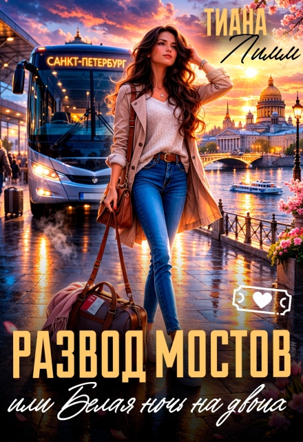 Книга. "Развод мостов, или Белая ночь на двоих" читать онлайн