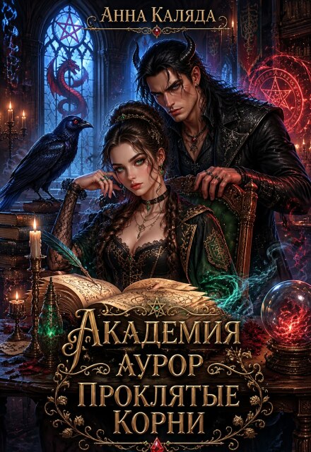 Книга. "Академия Аурор. Проклятые корни" читать онлайн