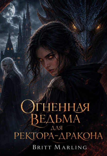 Книга. "Огненная ведьма для ректора-дракона" читать онлайн