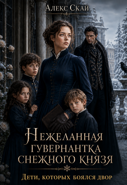 Книга. "Нежеланная гувернантка снежного князя" читать онлайн