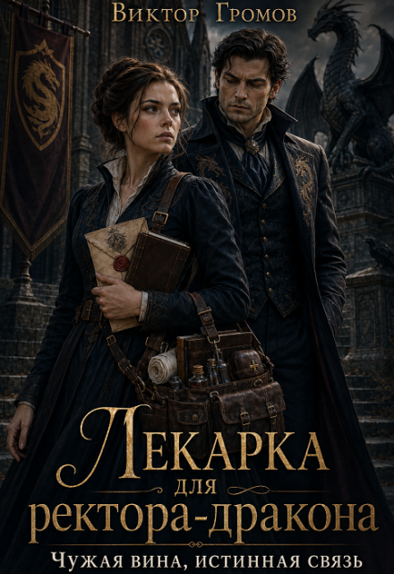 Книга. "Лекарка для ректора-дракона.Чужая вина, истинная связь" читать онлайн