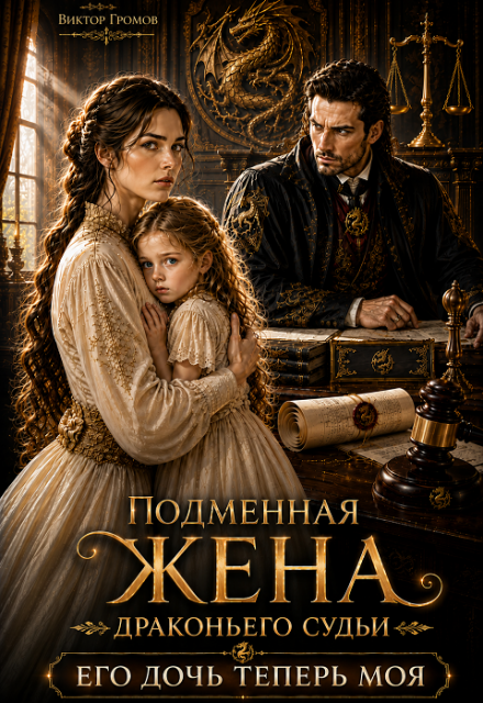 Книга. "Подменная жена драконьего судьи. Его дочь теперь моя" читать онлайн