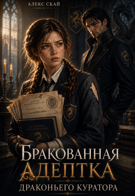 Книга. "Бракованная адептка драконьего куратора" читать онлайн