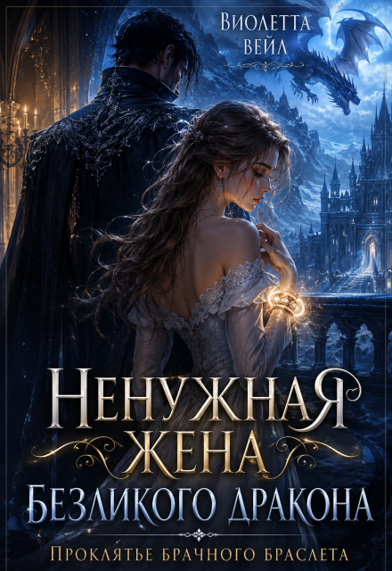 Книга. "Ненужная жена Безликого дракона. Проклятье брачного браслета" читать онлайн