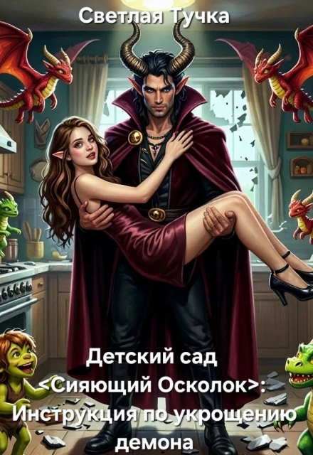 Книга. "Детский сад Сияющий Осколок: Инструкция по укрощению демона!" читать онлайн
