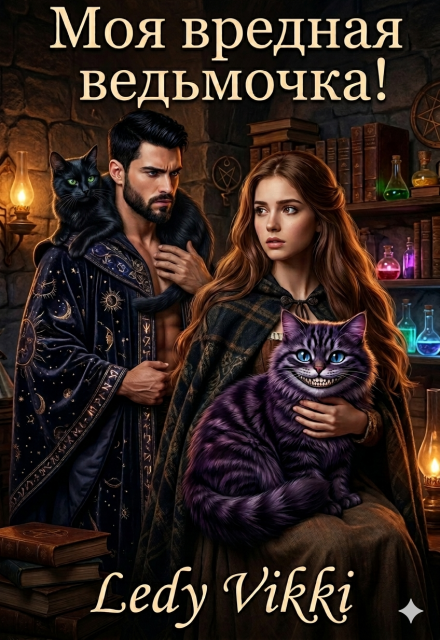 Книга. "Моя вредная ведьмочка!" читать онлайн