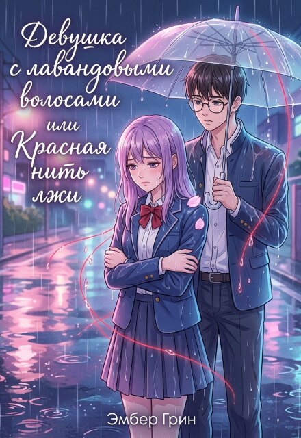 Книга. "Девушка с лавандовыми волосами или Красная нить лжи" читать онлайн