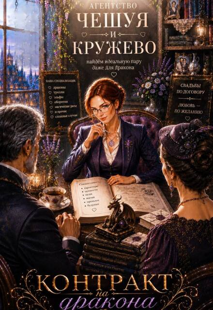 Книга. ""Чешуя и кружево": Контракт на дракона" читать онлайн
