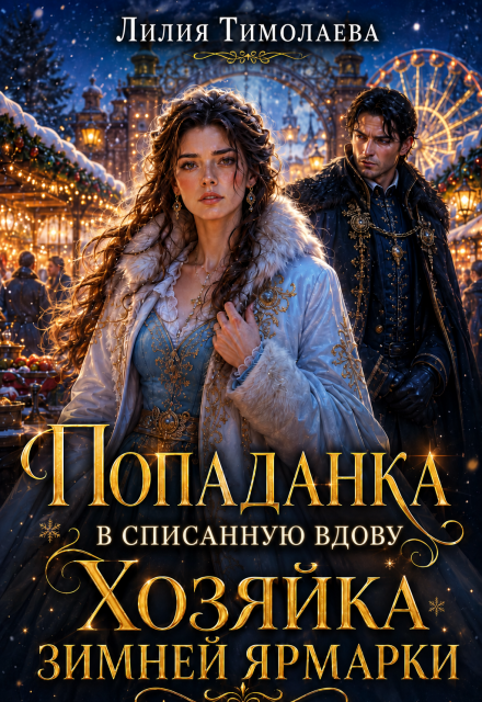 Книга. "Попаданка в списанную вдову. Хозяйка зимней ярмарки" читать онлайн