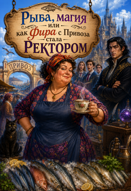 Книга. "Рыба, магия или как Фира с Привоза стала ректором" читать онлайн