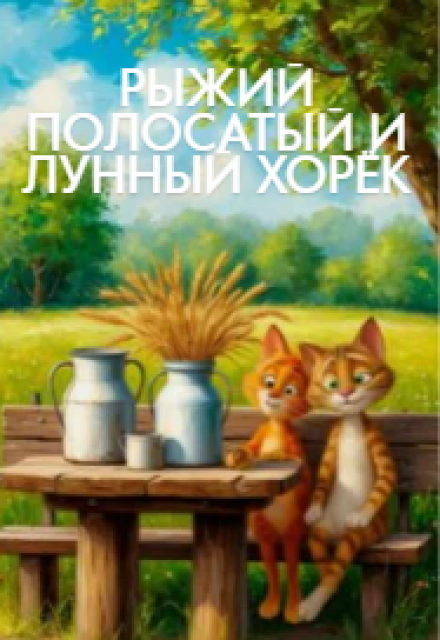 Книга. "Рыжий, Полосатый и Лунный Хорёк" читать онлайн