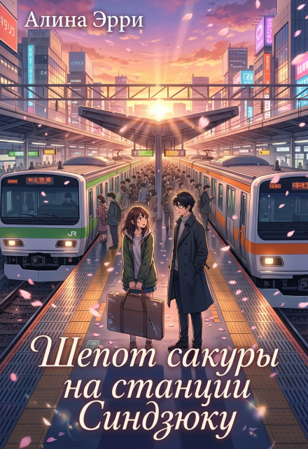 Книга. "Шепот сакуры на станции Синдзюку" читать онлайн