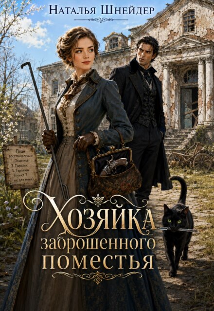 Книга. "Хозяйка заброшенного поместья" читать онлайн