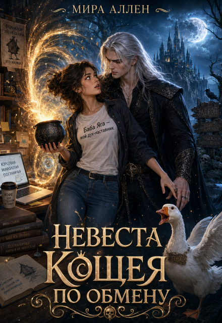 Книга. "Невеста Кощея по обмену" читать онлайн