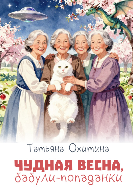Книга. "Чудная весна, бабули-попаданки" читать онлайн