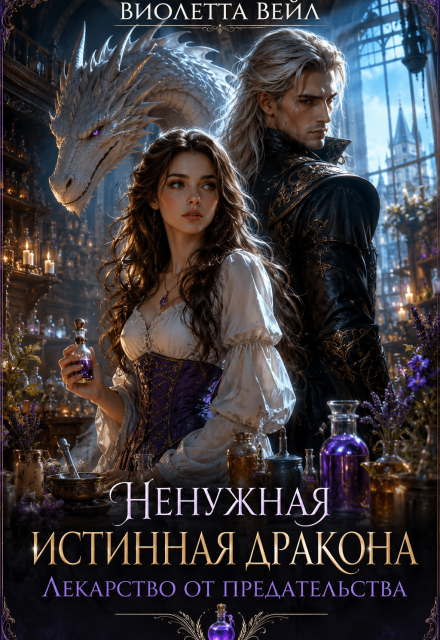 Книга. "Ненужная истинная дракона. Лекарство от предательства" читать онлайн