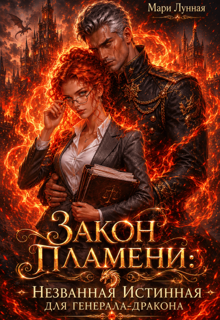 Книга. "Закон Пламени: незванная Истинная для генерала-дракона" читать онлайн