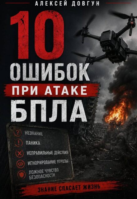 Книга. "10 ошибок при атаке Бпла" читать онлайн