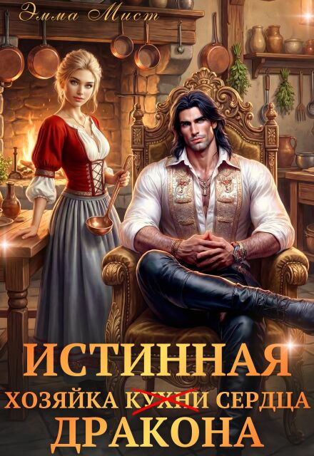 Книга. "Истинная хозяйка кухни и сердца дракона" читать онлайн