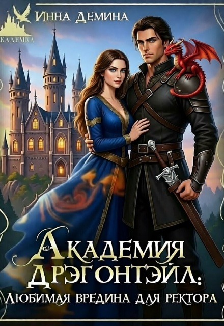 Книга. "Академия Дрэгонтэйл: Любимая вредина для ректора" читать онлайн