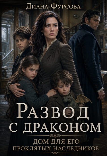 Книга. "Развод с драконом. Дом для его проклятых наследников" читать онлайн