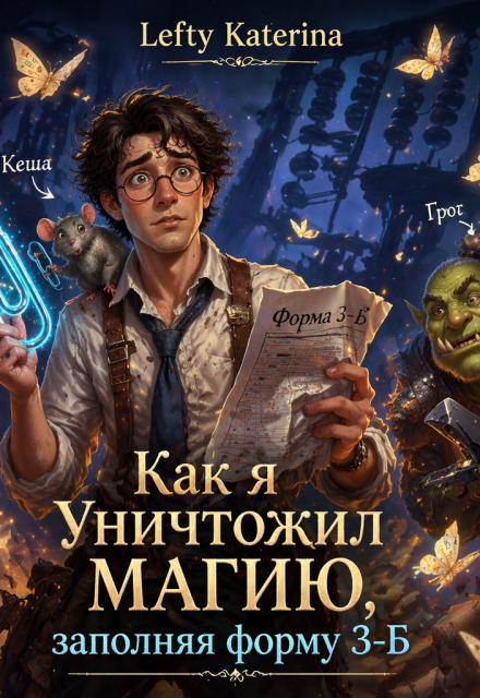 Книга. "Как я уничтожил магию, заполняя форму 3-Б" читать онлайн