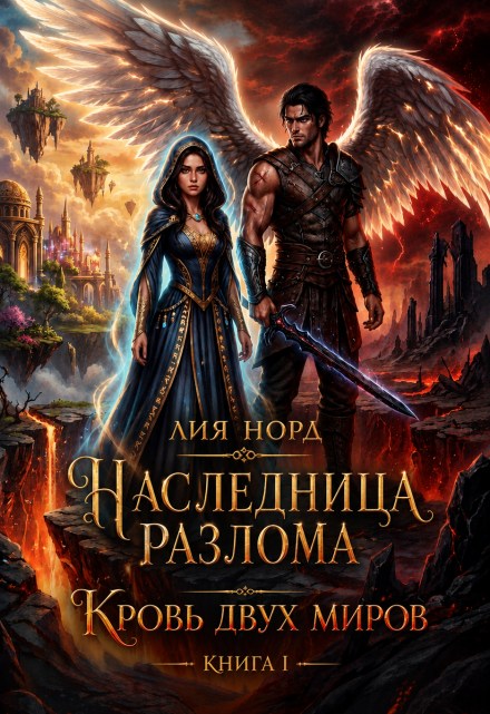 Книга. "Наследница Разлома. Книга 1. Кровь двух миров" читать онлайн
