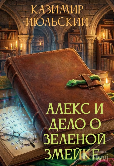 Книга. "Алекс и дело о зелёной змейке" читать онлайн