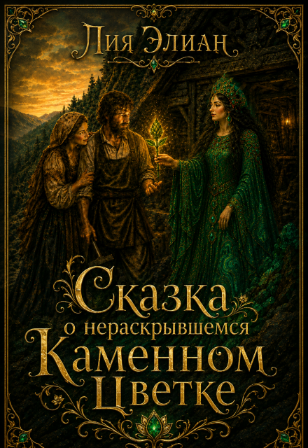 Книга. "Сказка о нераскрывшемся Каменном Цветке" читать онлайн