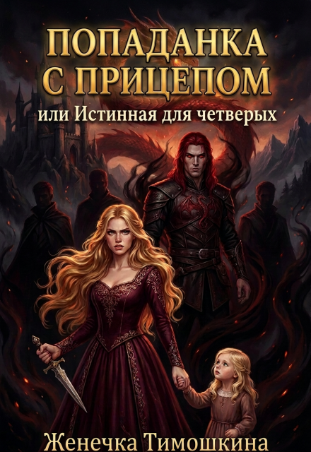 Книга. "Попаданка с прицепом, или Истинная для четверых" читать онлайн