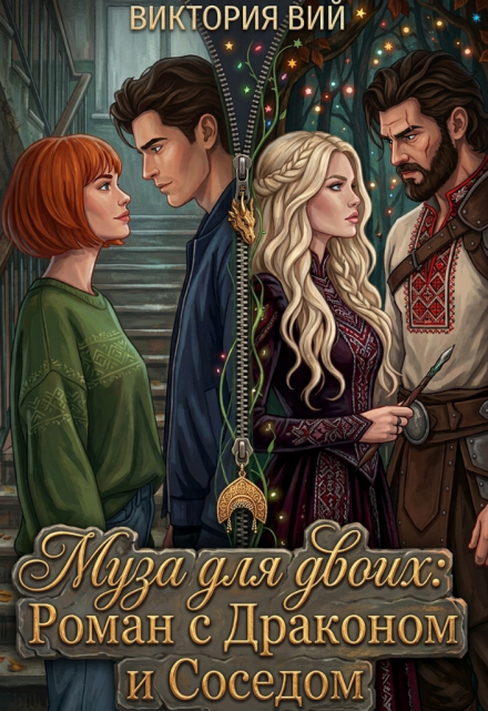 Книга. "Муза для двоих: Роман с Драконом и Соседом" читать онлайн