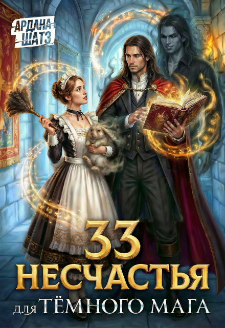 Книга. "33 несчастья для тёмного мага" читать онлайн