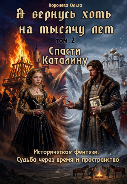 Книга. "Я вернусь хоть на тысячу лет. Спасти Каталину." читать онлайн