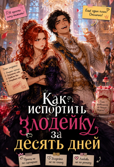 Книга. "Как испортить злодейку за десять дней " читать онлайн