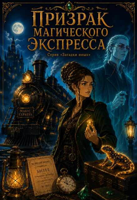 Книга. "Призрак магического экспресса" читать онлайн