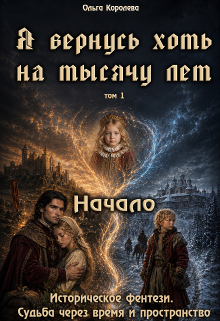 Книга. "Я вернусь хоть на тысячу лет. Начало." читать онлайн