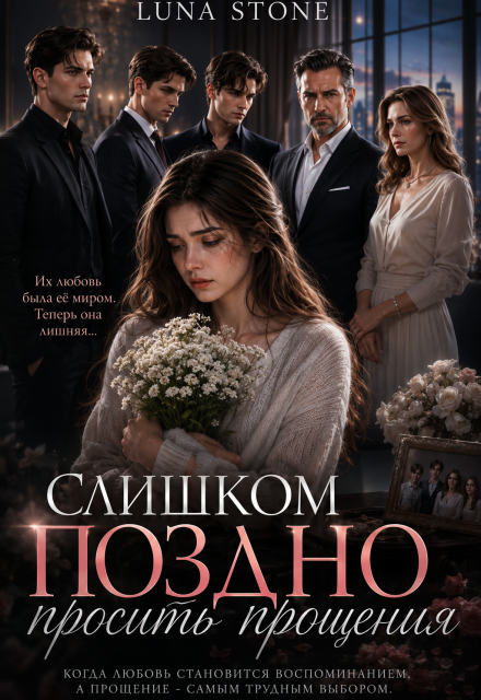Книга. "Слишком поздно просить прощения" читать онлайн