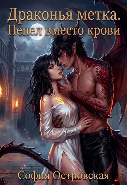 Книга. "Драконья метка. Пепел вместо крови" читать онлайн