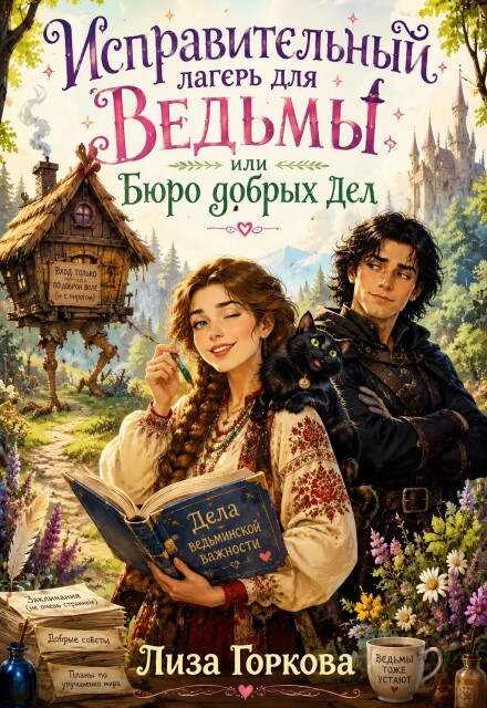 Книга. "Исправительный лагерь для ведьмы или Бюро добрых дел" читать онлайн
