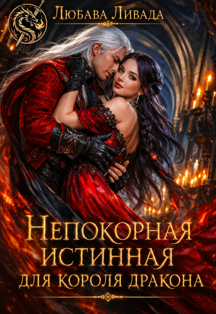 Книга. "Непокорная истинная для короля дракона" читать онлайн